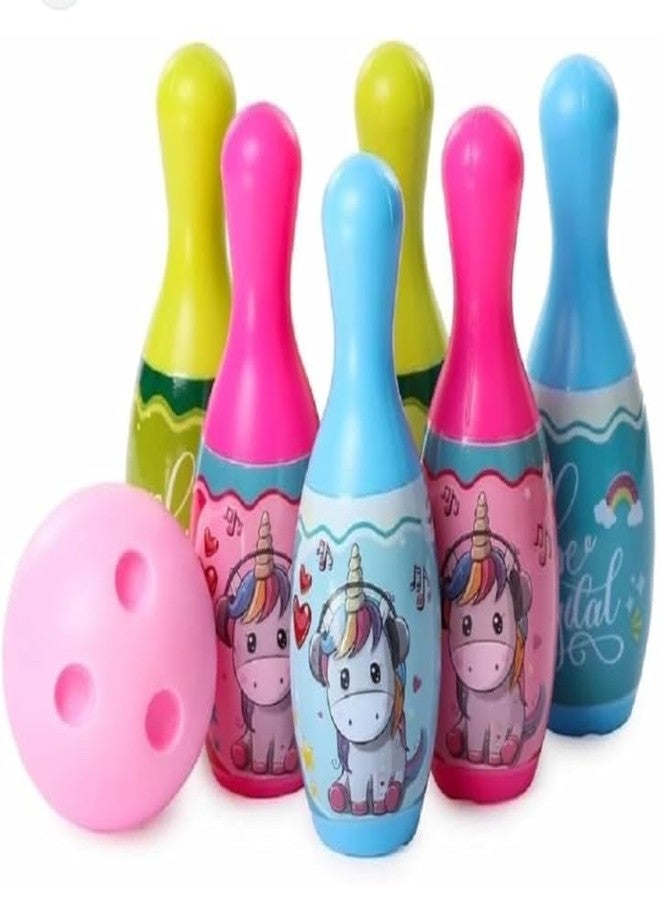Manos Play Unicor Bowling Set for Kids, 6 Pins & 2 Balls, Indoor & Outdoor Game for Ages 3+ Pack of 1 - Image 5